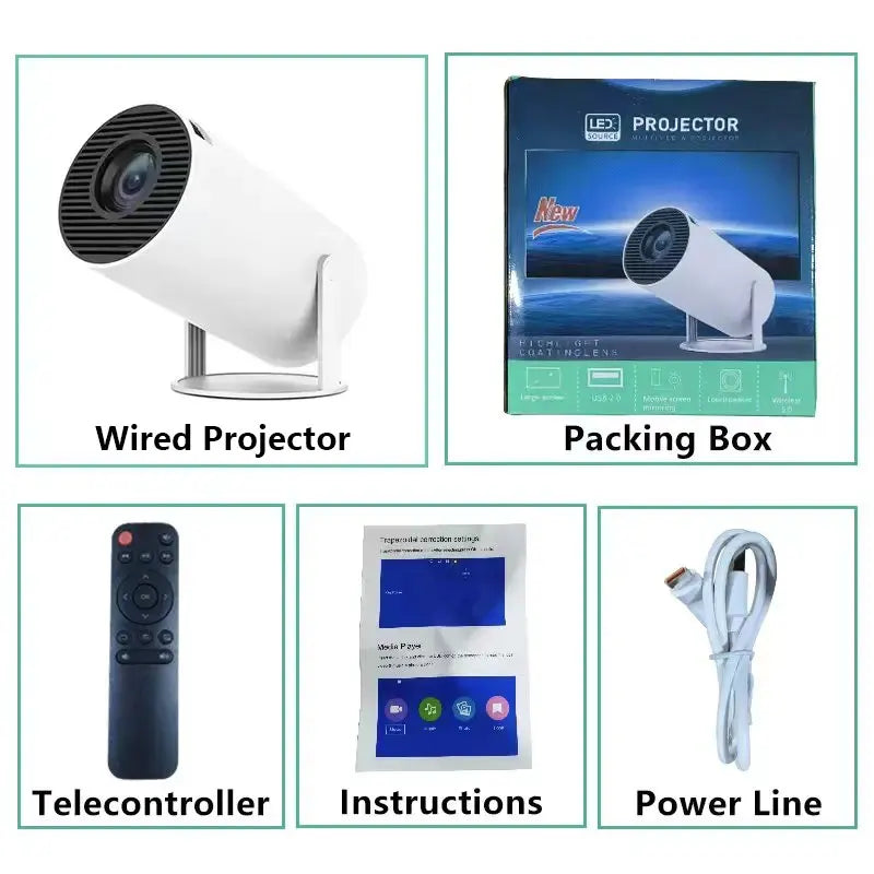 PROYECTOR FULL HD 1080P PORTÁTIL